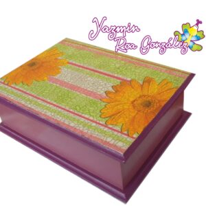 Caja flores
