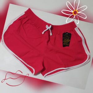 Short rojo de dama